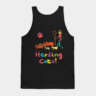 Herding Cats Tank Top